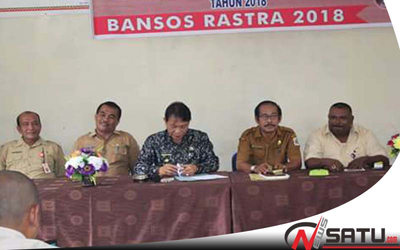 Bupati Nias Utara; Bansos Rastra Harus Sampai Kepada Penerima Manfaat