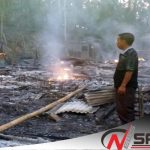 Elpiji Meledak, Empat Rumah Di Bolaang Mongondow Timur Ludes Terbakar