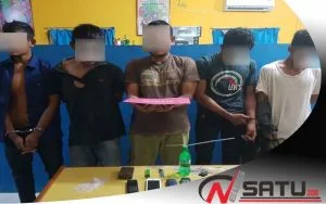 Gelar Pesta Narkoba, 5 Warga Aceh Utara Diamankan Polisi