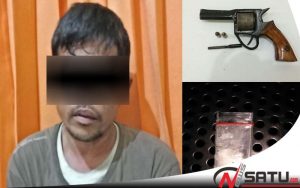 Konsumsi Narkoba Dan Simpan Senpi, Warga Way Kanan Diamankan Polisi