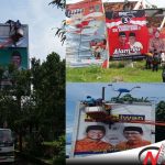 Melangggar Aturan, Bawaslu Kota Probolinggo Kembali Turunkan APK Paslon