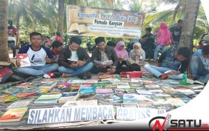 Minim Perpustakaan, Pemuda Kangean Sumenep Buka Perpustakaan Keliling Gratis