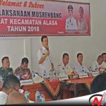 Wabup Nias Utara Buka Musrembang Di Kecamatan Alasa
