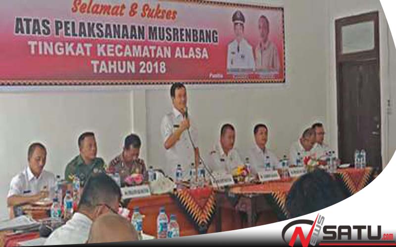 Wabup Nias Utara Buka Musrembang Di Kecamatan Alasa