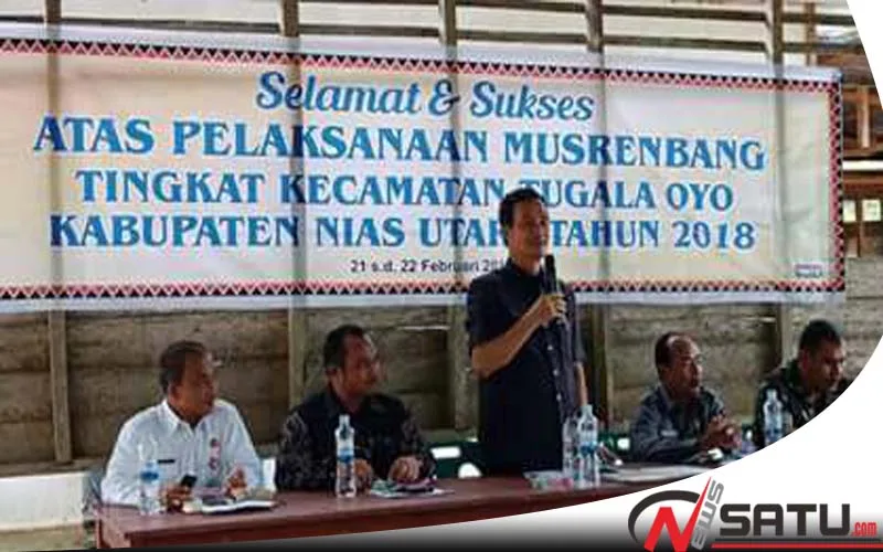 Wabup Nias Utara Buka Musrembang Di Kecamatan Tugala Oyo