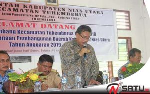Wakil Bupati Nias Utara Buka Musrenbang Kecamatan Tuhemberua