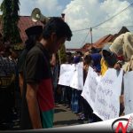 Aktivis Gempar Demo Disparbudpora Sumenep