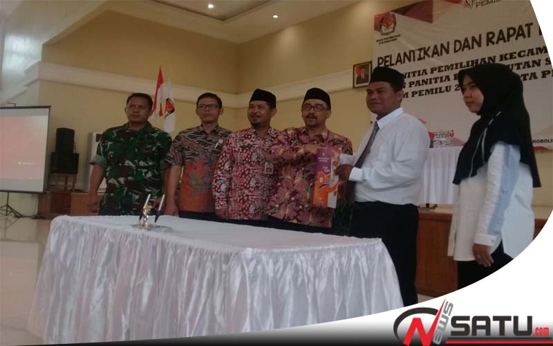 KPU Kota Probolinggo Lantik PPK Dan PPS Pilpres