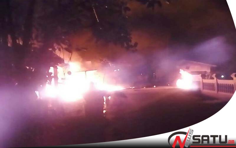 Pom Mini Dan Toko Di Masalembu Sumenep Ludes Terbakar