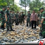 Danrem 071 Wijaya Kusuma Tinjau Lokasi TMMD