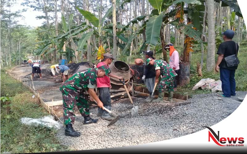 Berkat TMMD, Akses Jalan Di Kecamatan Tiris Bisa Dilalui Kendaraan Bermotor