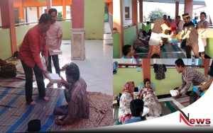 PWI Sumenep Berbagi Takjil Pada Keluarga Pasien RSUD Moh Anwar