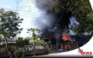 Pom Mini Di Sumenep Terbakar
