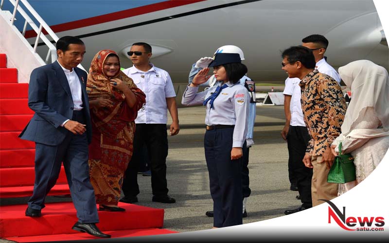Presiden Jokowi Resmikan KA Minangkabau Ekspres