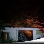 Sebuah Toko Di Parsanga Sumenep Terbakar