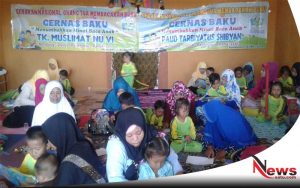 TK Muslimat NU VI Dasok Pamekasan Gelar Gernas Baku