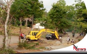 Warga Keluhkan Pekerjaan Proyek Jalan Di Desa Kolpo Sumenep