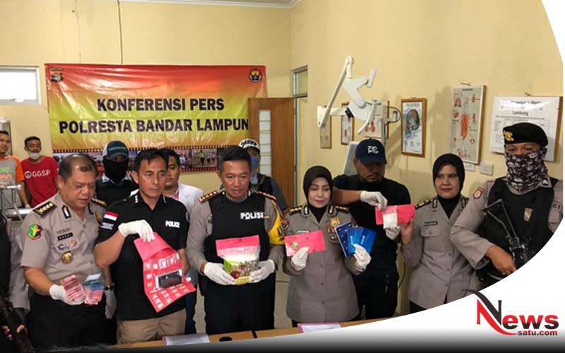 Edarkan 1,2 Kilogram Narkoba, Seorang Pengedar Ditembak Mati Polres Bandar Lampung