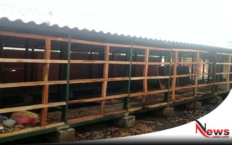 Kios Terbuat Dari Triplek Di Pasar Baru Probolinggo Terbakar