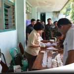 Pastikan Tidak Konsumsi Narkoba, Anggota Korem 083 Di Tes Urine