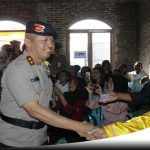 Polrestabes Semarang Tinjau TPS Bertema Horor