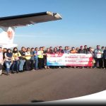 Kunjungi Sumenep, Puluhan Wisatawan Naik Pesawat