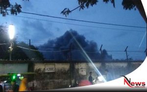 Pabrik Garmen Di Kota Probolinggo Terbakar