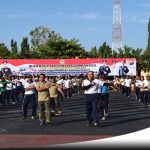 Perkuat Sinergitas, TNI Polri Gelar Olah Raga Bersama