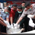 Polres Tolitoli Musnahkan Narkoba 7 Ribu Kilogram Lebih