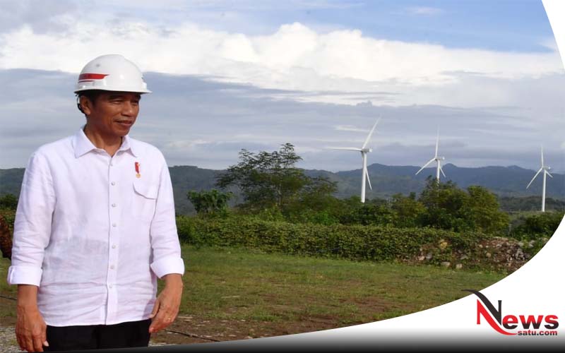 Presiden Jokowi Tinjau Proyek Pembangunan Bendungan Di Sulsel