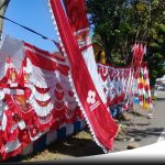 Sepi Pembeli, Penjual Bendera Merah Putih Di Probolinggo Tetap Bertahan