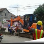 Ditanami Pohon Pisang, PT Waskita Karya Akan Perbaiki Jalan Di Kecamatan Kayuagung OKI