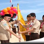Bupati Sumenep Lepas Peserta First ASEAN Rover Moot Di Pantai Lombang