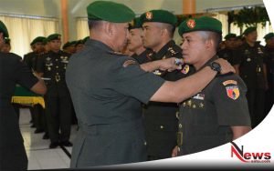 Dandim Gresik dan Sidoarjo Di Jabat Perwira Baru