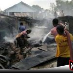 Dua Rumah Di Pamekasan Terbakar
