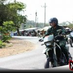 Menggunakan Trail, Danrem 083 Baladhika Jaya Tinjau Wilayah Malang Selatan