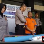 Polres Kota Probolinggo Tangkap SN Yang Diduga Telah Tega Cabuli Anak Tirinya