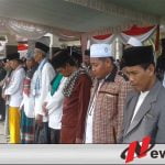 Atraksi Bernuansa Magis Dipertontonkan Oleh Para Santri Ogan Komerin Ilir