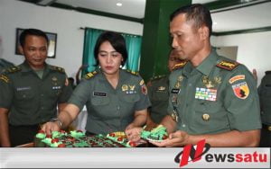 Bentuk Hubungan Kekeluargaan Danrem 084 Bhaskara Jaya Rayakan Dengan Anggotanya