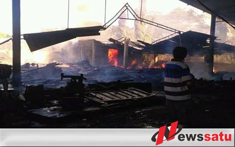 Gudangnya Terbakar, Pemilik Meubel Di Probolinggo Alami Kerugian Ratusan Juta