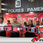 Terlibat Narkoba, 8 Warga Ditangkap Polres Pamekasan