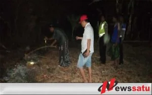 Warga Kalianget Barat Digegerkan Dengan Keluarnya Bara Api