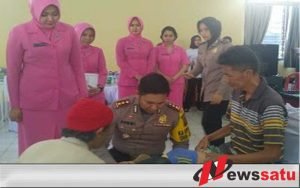 Berkat Polres Ogan Komering Ilir, Belasan Warga Dapat Kaki Palsu