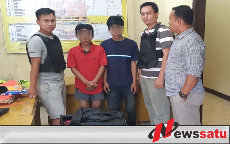 Curi Mesin Genset, Dua Warga Diamankan Polres Ogan Komering Ilir