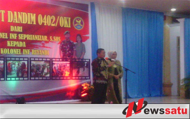 Dandim 0402 OKI Gelar Pisah Sambut