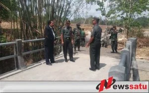 Danrem 084 Bhaskara Jaya Tinjau Pelaksanaan TMMD di Bangkalan