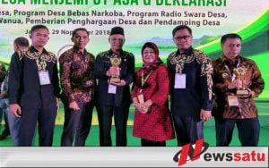 Desa Tugo Mulyo Raih Penghargaan Desa Mandiri Dari Kementerian Desa
