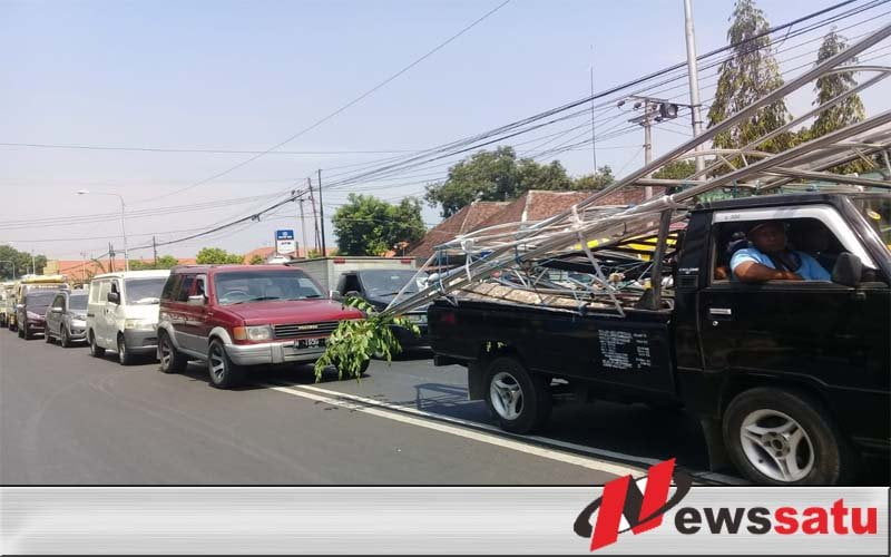 Jalur Pantura Probolinggo Terjadi Kemacetan