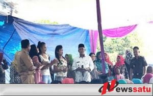 Joget Bareng, Bupati Ogan Komering Ilir Sawer Emak-emak