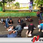 Penanganan Dugaan Korupsi Pasar Pragaan Lamban, FKMS Demo Polres Sumenep
